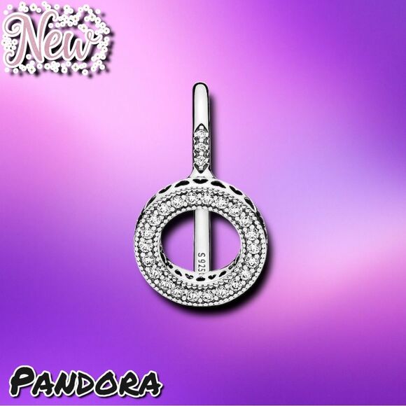 New Pandora Hearts of Pandora Halo Ring – Sterling Silver CZ – Size 7 - Picture 3 of 8